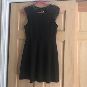 Elodie lace flutter sleeve cocktail dress